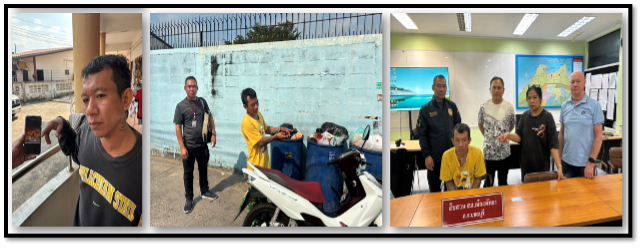 งานสืบสวน จับกุมตัวผู้ต้องหา วิ่งราวทรัพย์