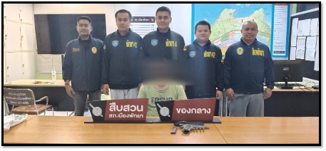 งานสืบสวน จับกุมข้อหาจำหน่ายอาวุธปืนและเครื่องกระสุนปืนสำหรับการค้าโดยไม่ได้รับอนุญาต