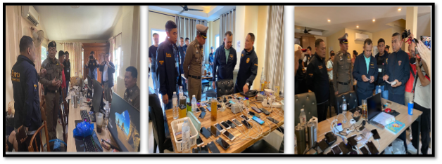 งานสืบสวน จับกุมต่างด้าว 14 คน